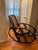 Attributed to Joseph Hoffmann No. 267 “Egg” Rocking Chair Original Woven Webbing Intact - From the Austrian Modernist Design Period For Sale - Image 9 of 12