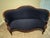 1800's American finger carved settee. Purchased from an estate in 1972, minimal history available. Renovated in 1985 by a...