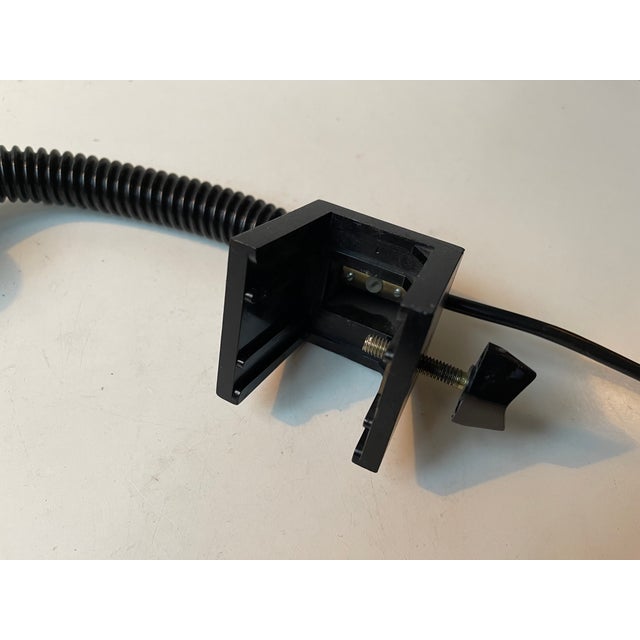 Vintage Black Louis Clamp Wall Lamp from Louis Poulsen, 1970s For Sale - Image 6 of 10