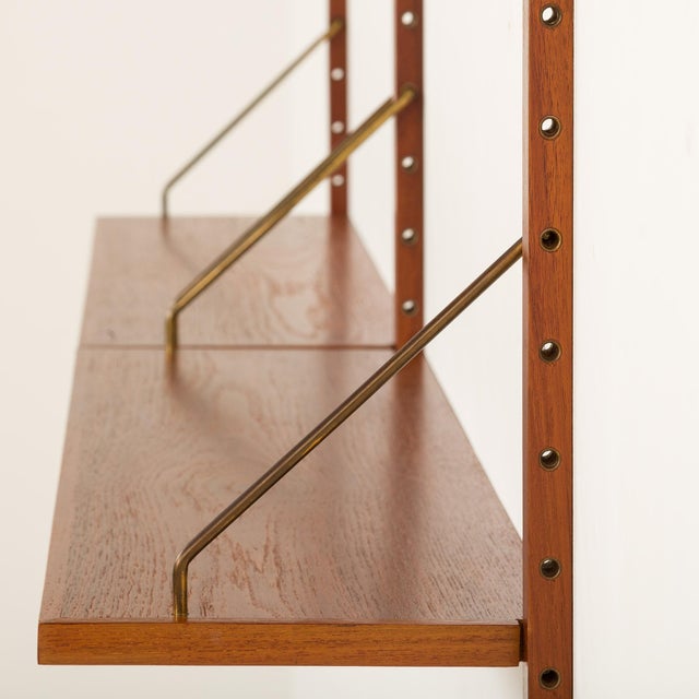 Mid-Century Modern Danish Teak Shelving Unit by Poul Cadovius, 1960s For Sale - Image 6 of 14