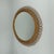 Round Rattan Hand Woven Wall Mirror, Sweden, 1950s For Sale - Image 11 of 13