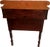 19th Century Country Sheraton Cherry &. Maple Work Table For Sale - Image 4 of 8