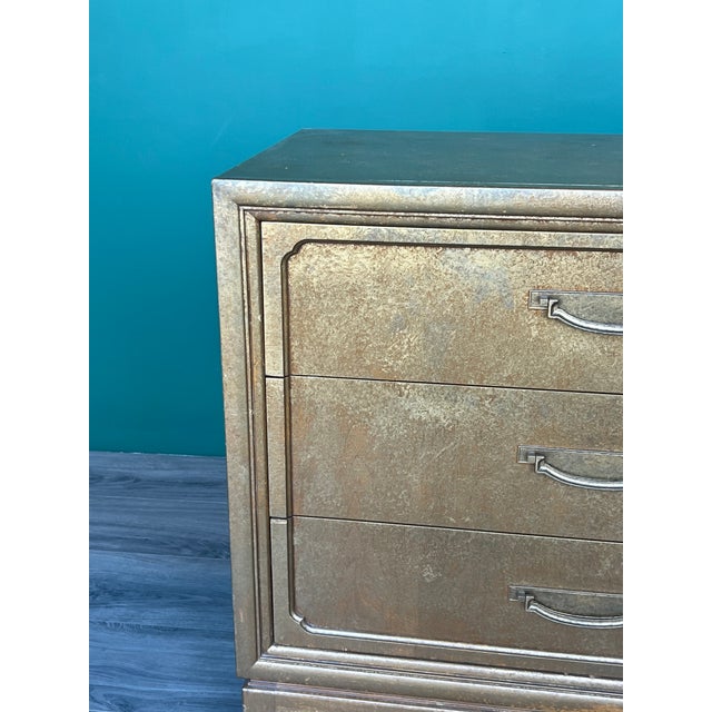 Late 20th Century Walnut Chest of Drawers Tjo For Sale - Image 4 of 14