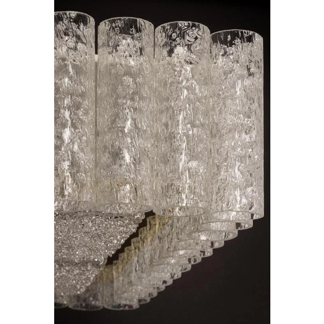 Large Murano Glass Flush Mount by Doria, Germany, 1960s For Sale - Image 11 of 12
