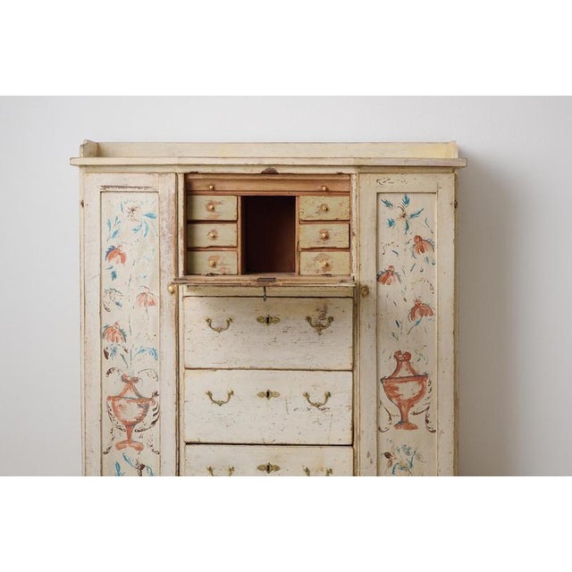 Antique Swedish Sideboard with Desk For Sale - Image 6 of 14