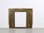 Louis XVI Metal Fireplace Surround with Brass Ornaments, 1920s For Sale - Image 6 of 13