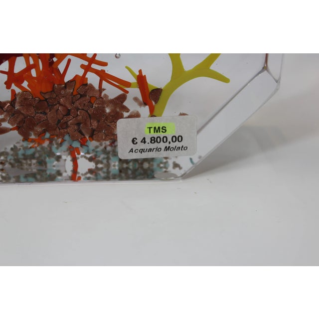 This lovely aquarium was hand made by noted Glass Master Diego Costantini of Murano, Italy. His work is certified and...