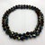 A little midcentury glamour with a deliciously rich palette! This vintage 1950s necklace by Vogue features two strands of...