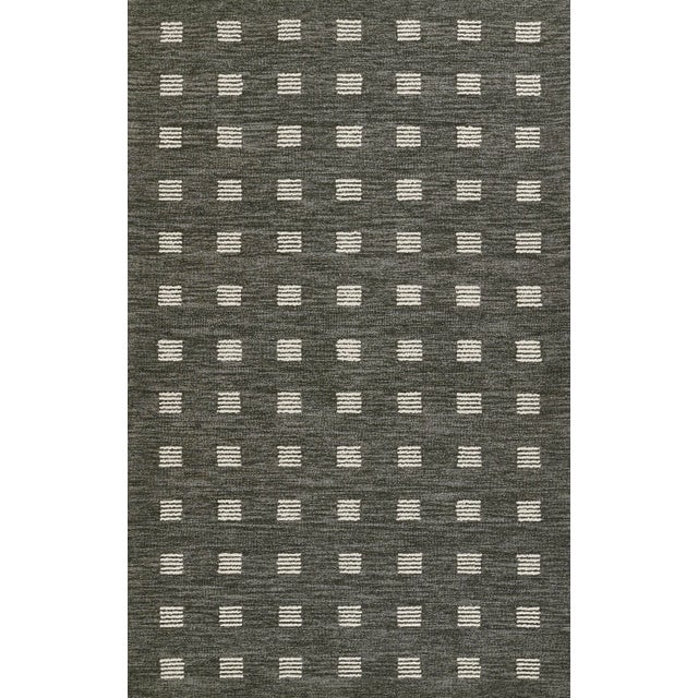 Momeni Archer Charcoal Hand Tufted Area Rug 2' X 3' For Sale