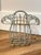 Vintage Metal Wire Wall-Mounted Planter Basket or Jardiniere For Sale In New York - Image 6 of 7