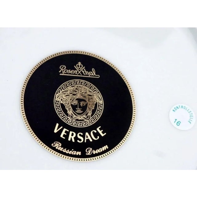 Ceramic Dream Series Ikarus Plate by Versace for Rosenthal, Germany, 1990s For Sale - Image 7 of 9