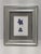 These delicate pressed delphinium flowers are beautifully preserved and mounted on deckled-edge paper, highlighting the...
