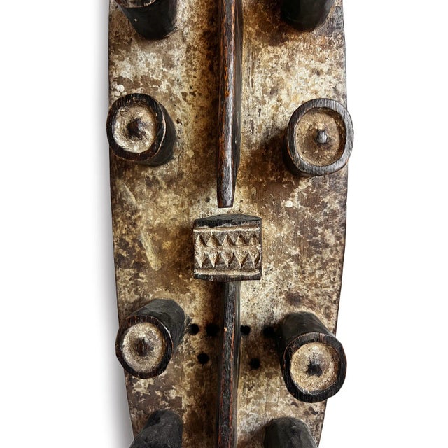 Vintage Elongated Grebo Mask For Sale - Image 4 of 9