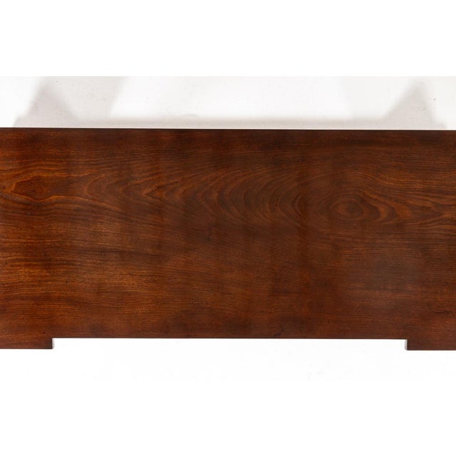 19th Century Regency English Mahogany Serving Table For Sale - Image 6 of 12