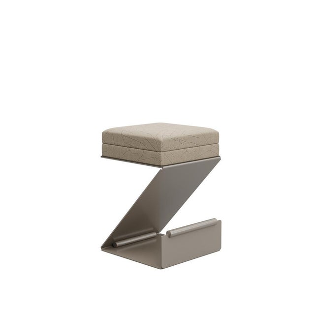 Lombard Bar Stool by Porus Studio For Sale - Image 9 of 12