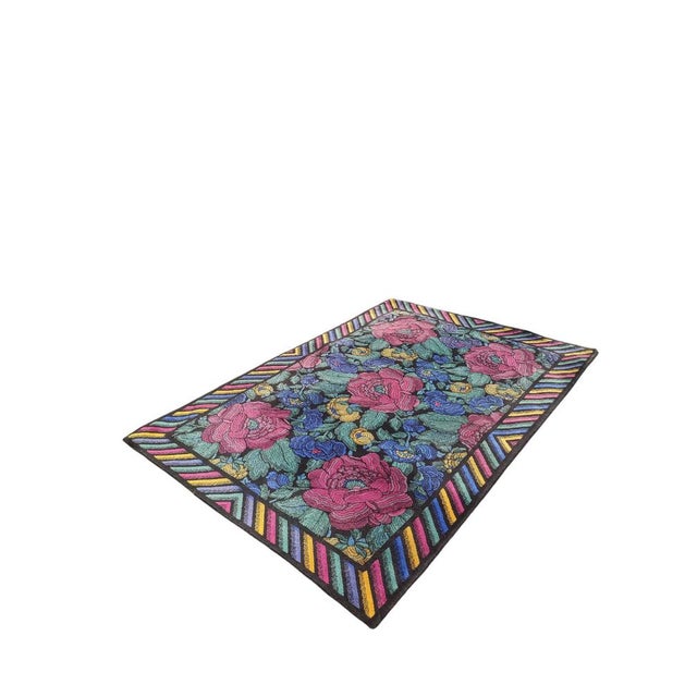 Mandarin Rug by Ottavio Missoni for T&J Vestor, Italy, 1980s For Sale - Image 4 of 18