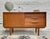 Apartment sized Mid Century Modern styled Credenza / Media with sculpted hand pulls and loads of storage space. Excellent...