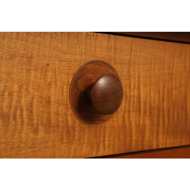 Stickley Harvey Ellis Collection Inlaid Nine Drawer Dresser For Sale - Image 9 of 18