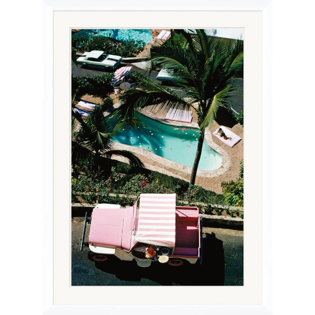 Slim Aarons Slim Aarons, "Las Brisas," February 1, 1972 Getty Images Gallery Framed Art Print For Sale - Image 4 of 5