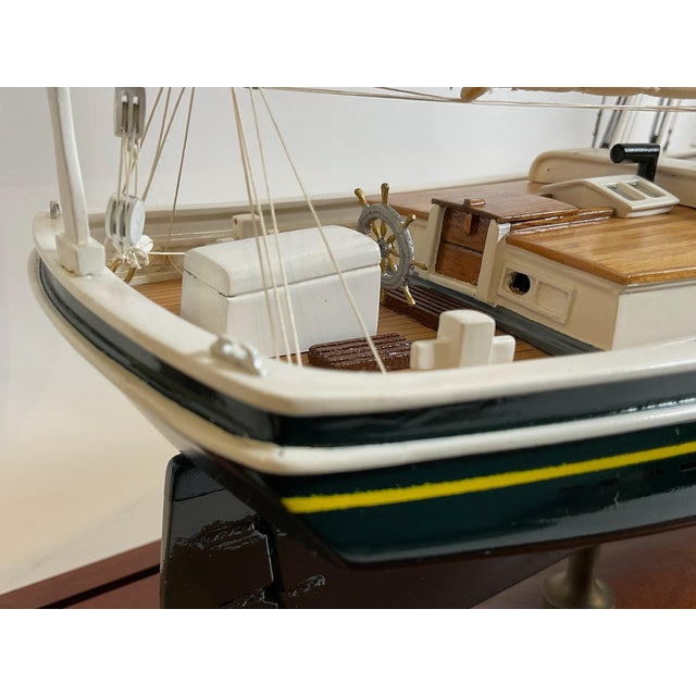 Fishing Schooner Model of "Mystic" For Sale In Boston - Image 6 of 12