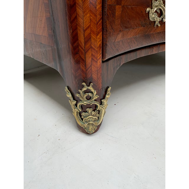 18th Century French Regence Marble Top Commode Stamped i.m. Chevallier For Sale - Image 11 of 12