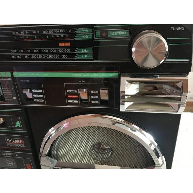 Crovn Radio & Stereo with Cassette Recorder, 1980s For Sale - Image 13 of 18