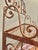 Vintage Hollywood Regency Gilt Metal 3-Tier Wall Shelf With Towel Bar For Sale In New Orleans - Image 6 of 11