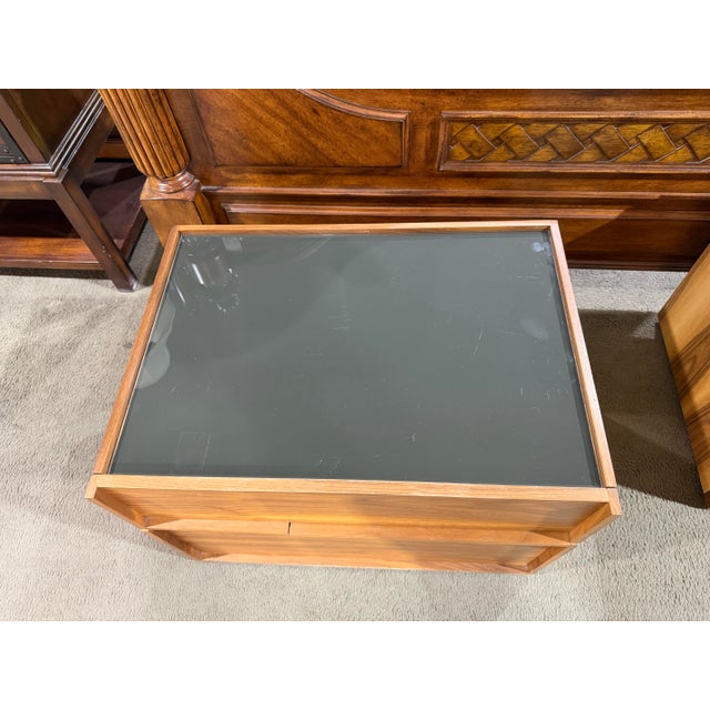 Early 21st Century Huppe Two Drawer "Swan Collection" Nightstand For Sale - Image 5 of 6