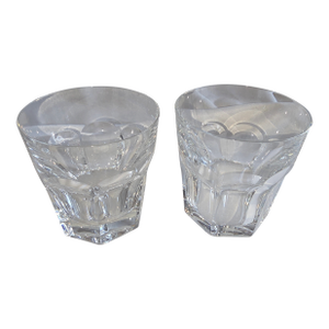 1960s Pair of Baccarat Harcourt Glasses
