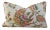 Textile Beautiful Colorful Botanical Floral Linen Feather/Down Pillow For Sale - Image 7 of 7