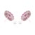 Luxury 10.21ct Ruby Bloom Diamond Halo Statement Stud Earrings in 14k Gold- A Pair For Sale - Image 10 of 16