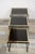 Black Nesting Tables in Gold-Plated and Black Metal, 1970s, Set of 3 For Sale - Image 8 of 9