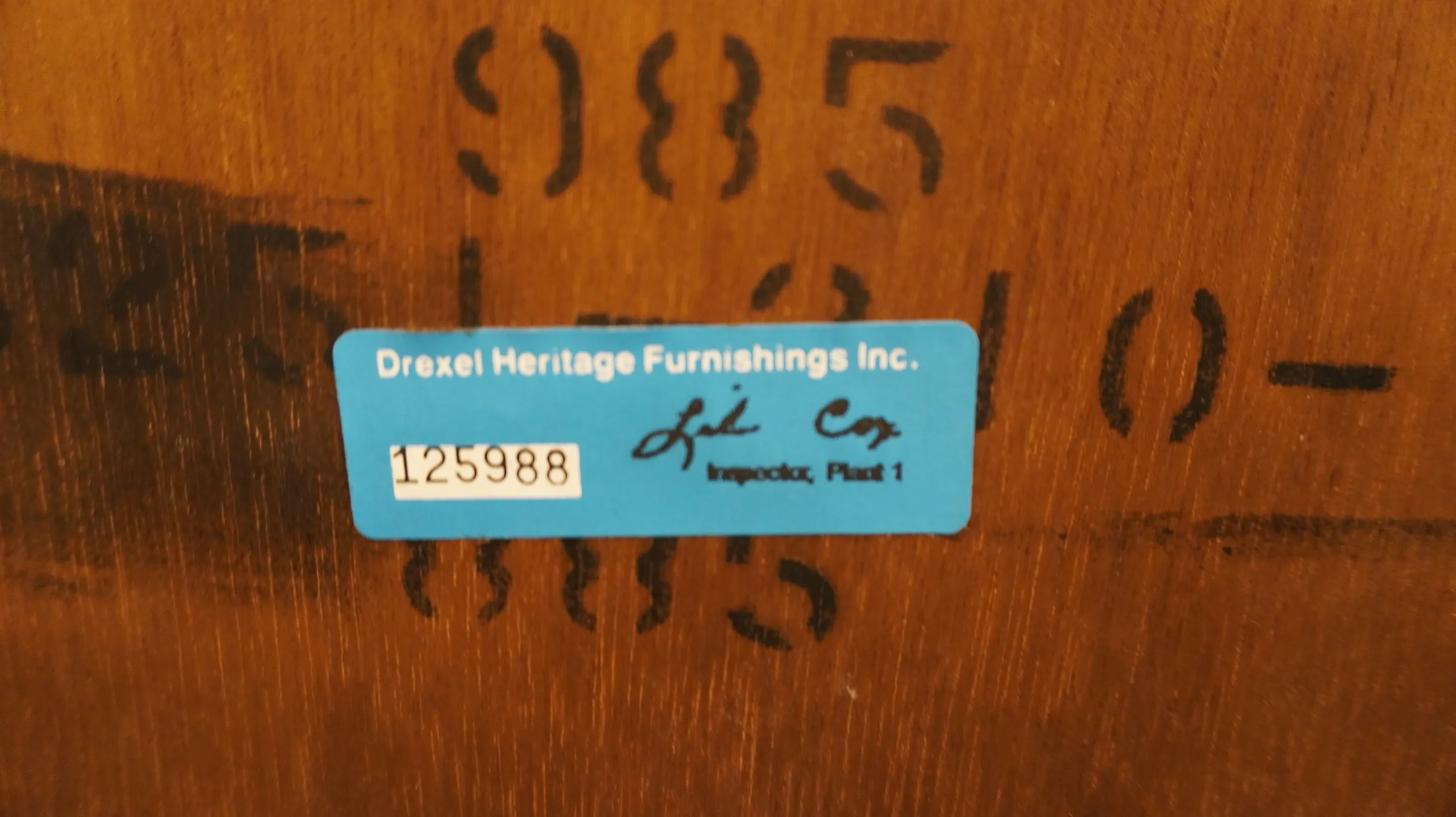 Drexel Heritage Cabernet Classics Collection French Provincial 29