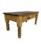 Late 19th Century Country English Pine Low Table With Two Drawers For Sale - Image 4 of 6