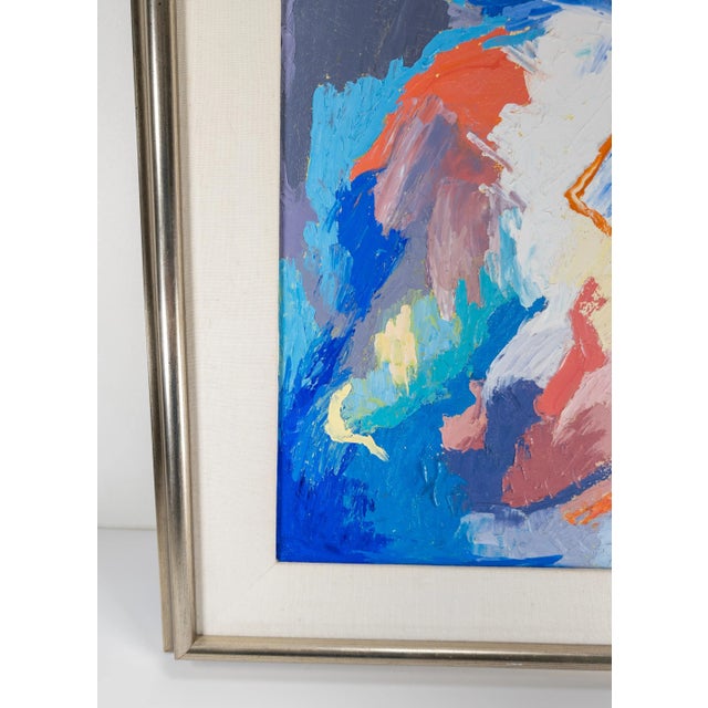 1990's Contemporary Modern Abstract Painting by Corrie McCallum of Charleston For Sale In New York - Image 6 of 12