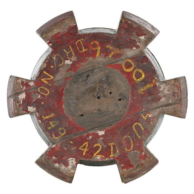 Industrial Industrial Wood Mold Saddle For Sale - Image 3 of 6