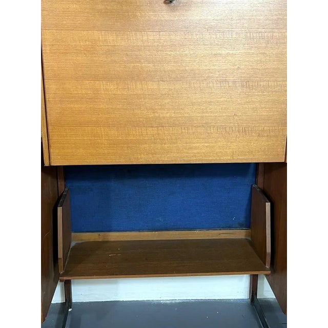 Mid-Century Modern Modular Wood Bookcase, 1950s For Sale - Image 10 of 18