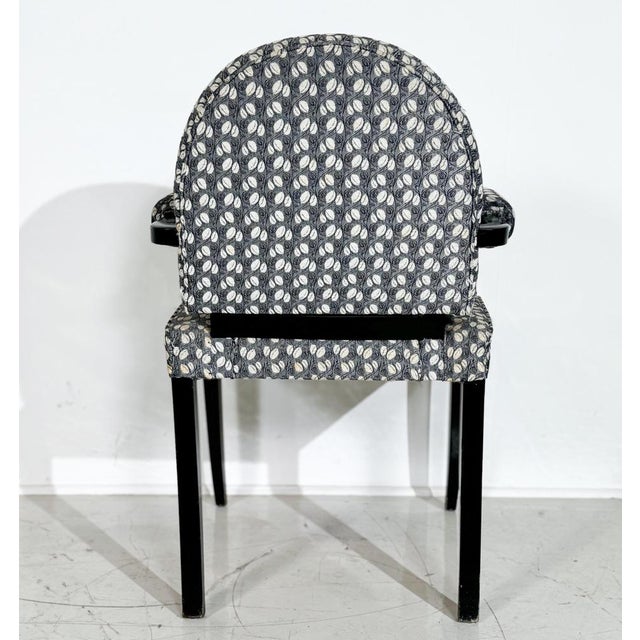 Wood Art Deco Armchairs, Set of 8 For Sale - Image 7 of 8