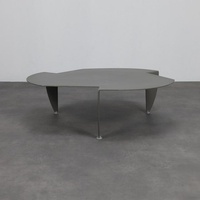 Contemporary Postmodern Chincheta Coffee Table by Sergi Devesa Bajet for Disform, Spain, 1988 For Sale - Image 3 of 10