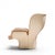 Comfort, Italy Joe Colombo for Comfort Model 1005 Mid Century Fiberglass and Leather Elda Lounge Chair For Sale - Image 4 of 10