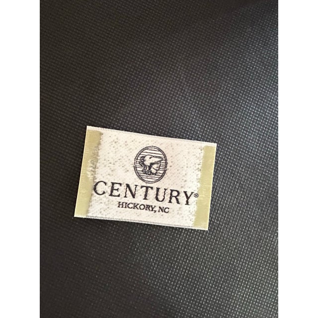 2000 - 2009 Pair of Century Hickory Biedermeier Style Swivel Bar Chairs For Sale - Image 5 of 5