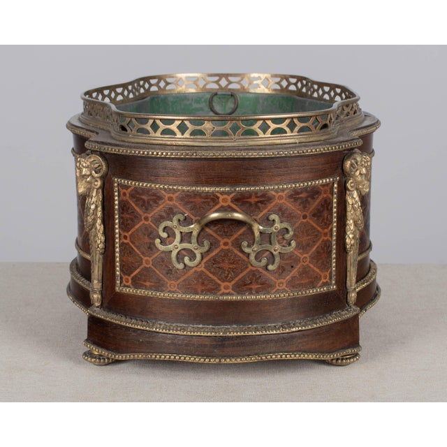 19th Century 19th Century French Napoleon III Jardinière or Cachepot For Sale - Image 5 of 10