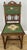 Antique French Oak Floral Upholstered Chairs, Set of 2 For Sale - Image 6 of 11
