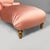 Italian Chaise Longue with Armrest in Pink Satin and Gilded Wood, 1800s For Sale - Image 11 of 16