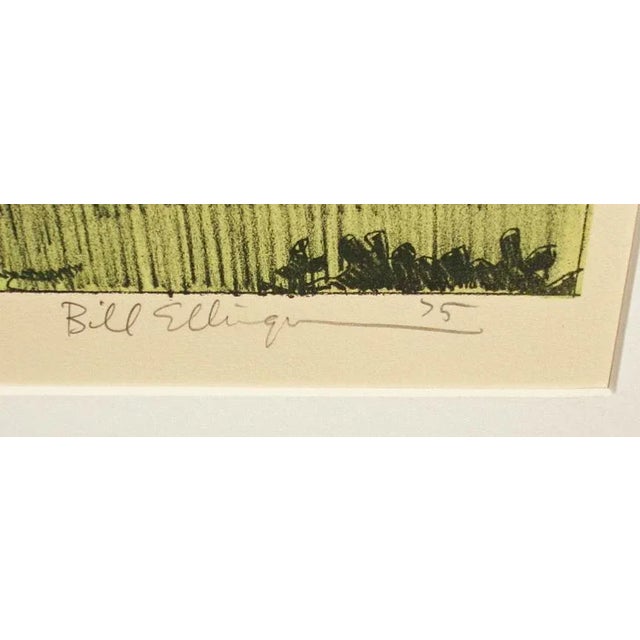 Bill Ellingson "Peanut Butter Jelly Picnic" Hand Signed Numbered Art Etching For Sale - Image 4 of 8