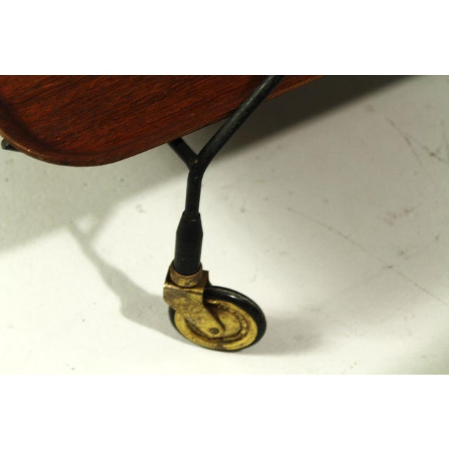 Serving Trolley from Åry Vanérprodukter Nybro, Sweden, 1960s For Sale - Image 10 of 12