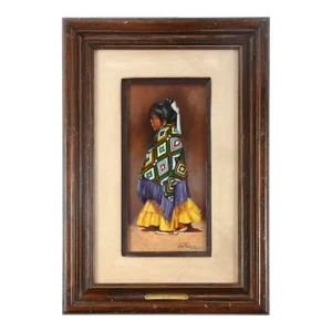 Joni Falk "Aura of Innocence" Oil Painting on Panel