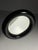 Vintage Round Black Mirror, 1980s For Sale - Image 10 of 18