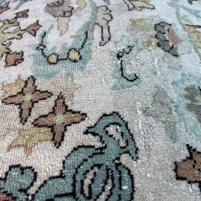 Textile Vintage Turkish Handmade Cushion Cover For Sale - Image 7 of 11