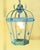 Elevate your space with this elegant, restored solid brass hanging lantern chandelier. Featuring a striking, verdigris...